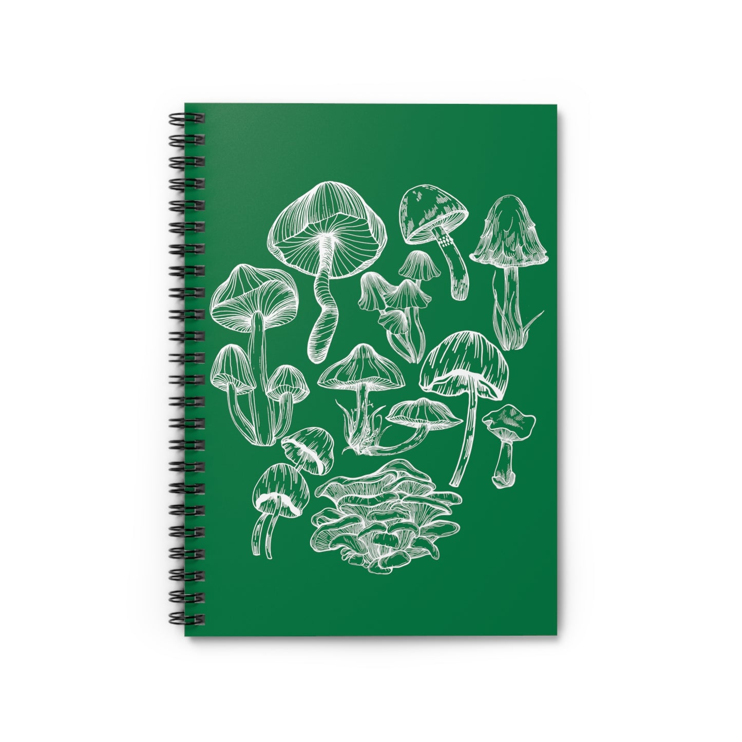 Mushroom Lover Fungi Print Toadstool Spiral Notebook