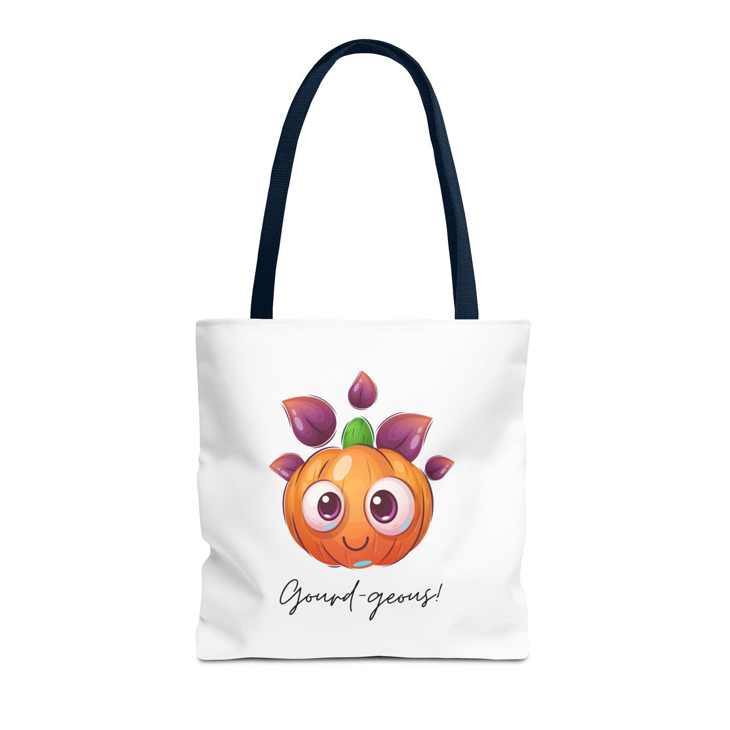 Cute Halloween Pumpkin Tote Spooky Season Tote Trick or Treating Candy Bag Fall Themed Reusable Lunch Tote