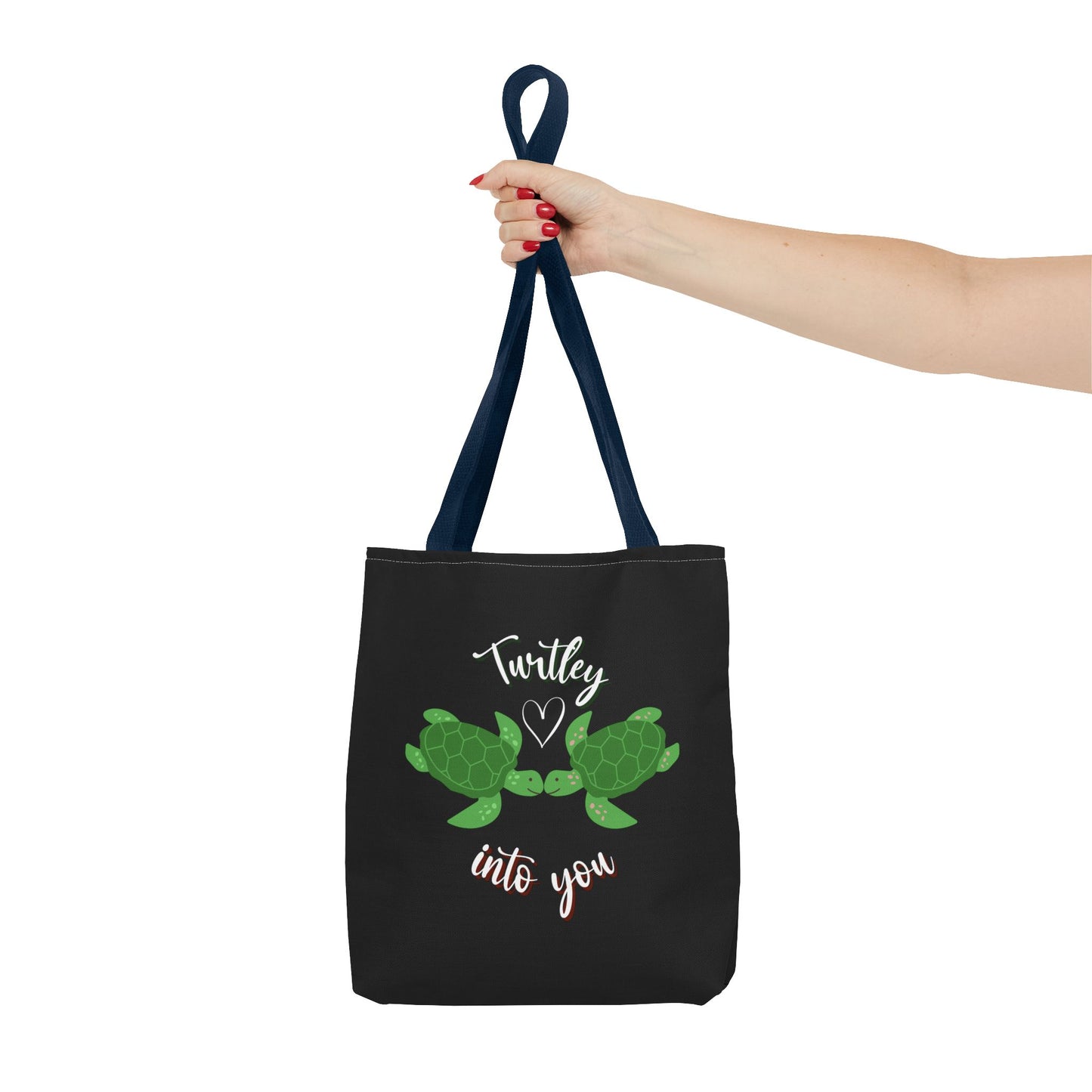 Unisex Cute Turtle Lover Turtley Into You Tote Bag