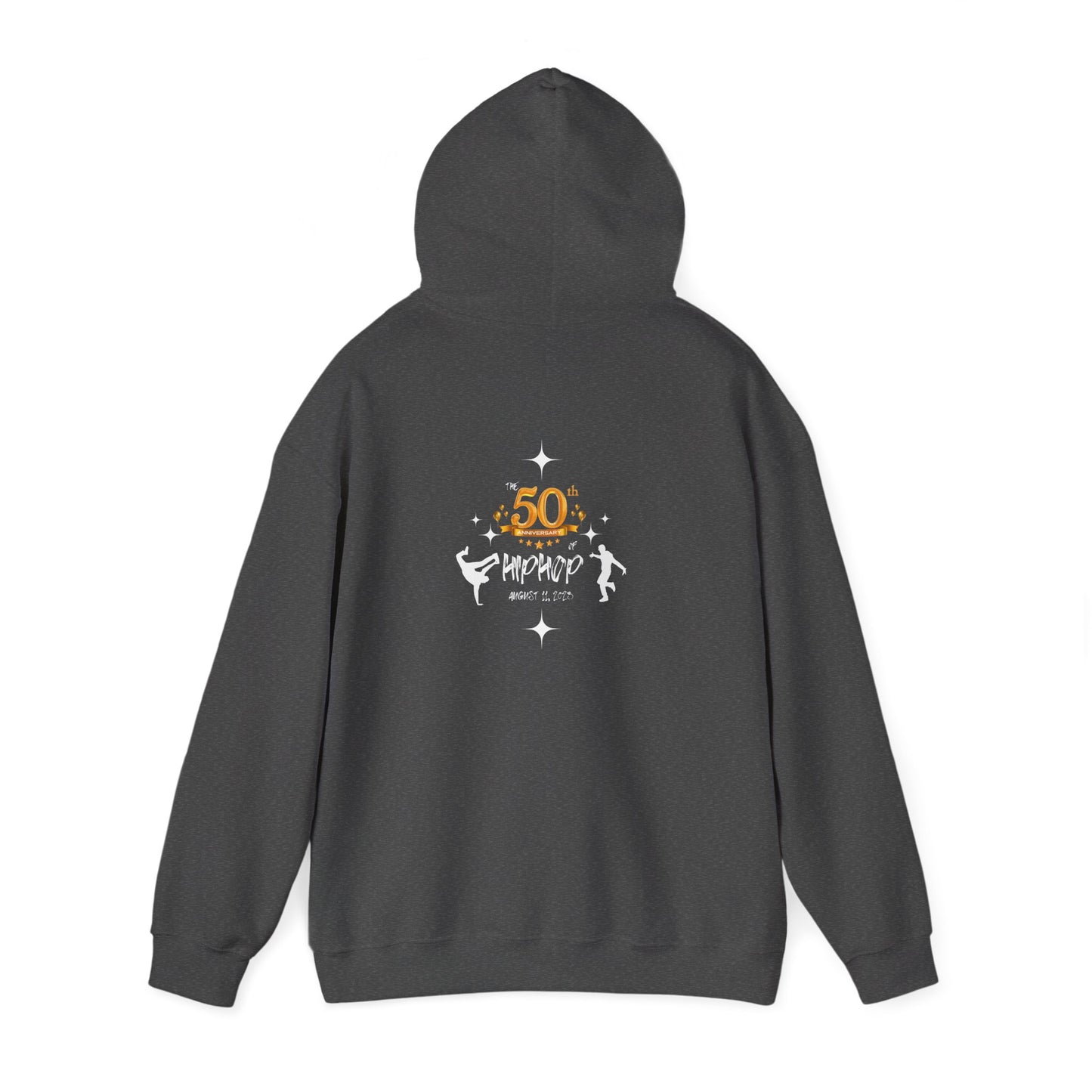 Unisex Heavy Blend™ 50th Anniversary of HipHop August 11, 2023 Commemorate 50 Years Hooded Sweatshirt