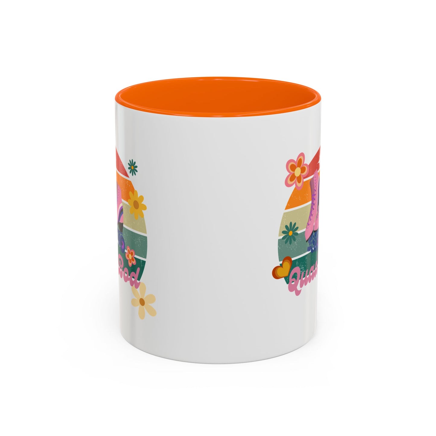 11oz/15oz Retro Vibes Roller Skate Quad Bod Coffee Mug
