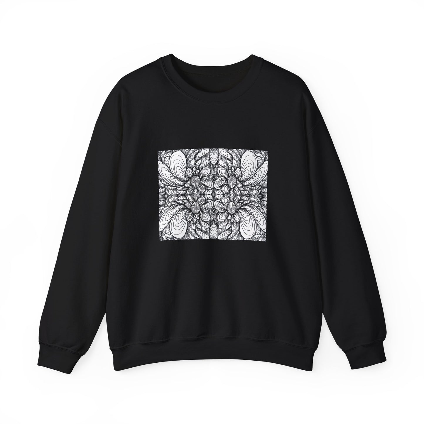 Unisex Original Line Art Sweatshirt - Blooms