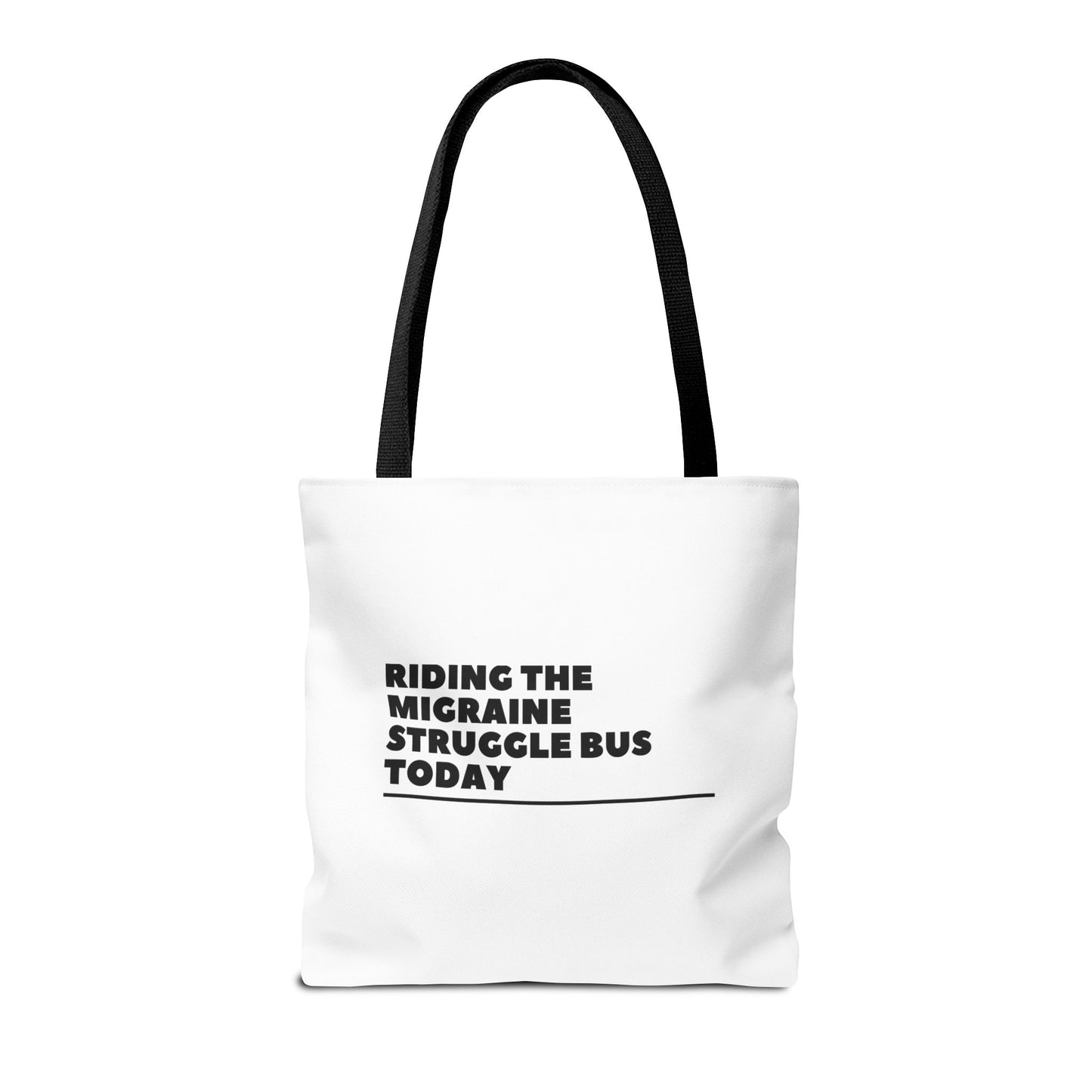 Unisex Migraine Day Invisible Illness Warrior Tote Bag