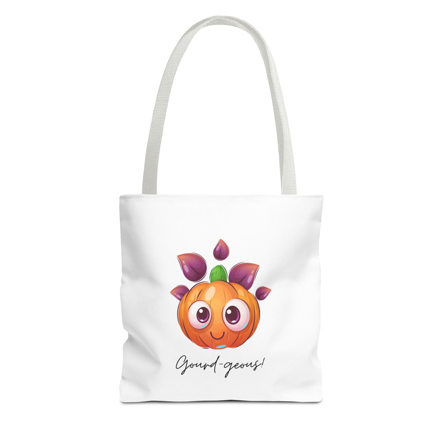 Cute Halloween Pumpkin Tote Spooky Season Tote Trick or Treating Candy Bag Fall Themed Reusable Lunch Tote