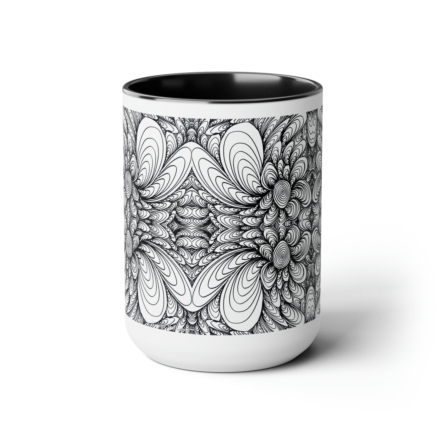 15oz Original Art  Mug - Blooms