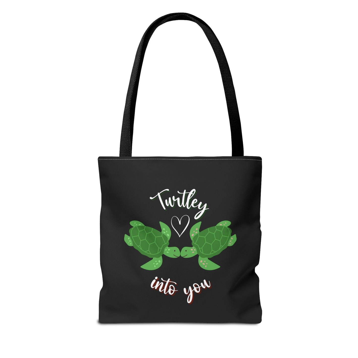 Unisex Cute Turtle Lover Turtley Into You Tote Bag