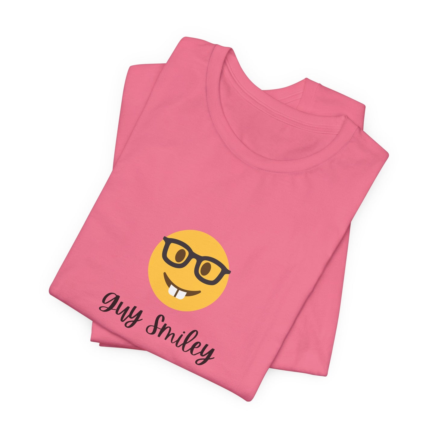 Unisex Jersey Short Sleeve Guy Smiley T-Shirt