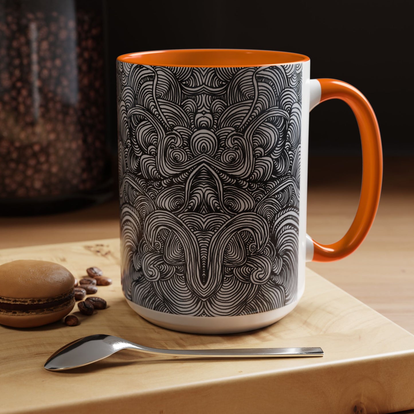 11oz/15oz Original Line Art Coffee Mug - Liquid