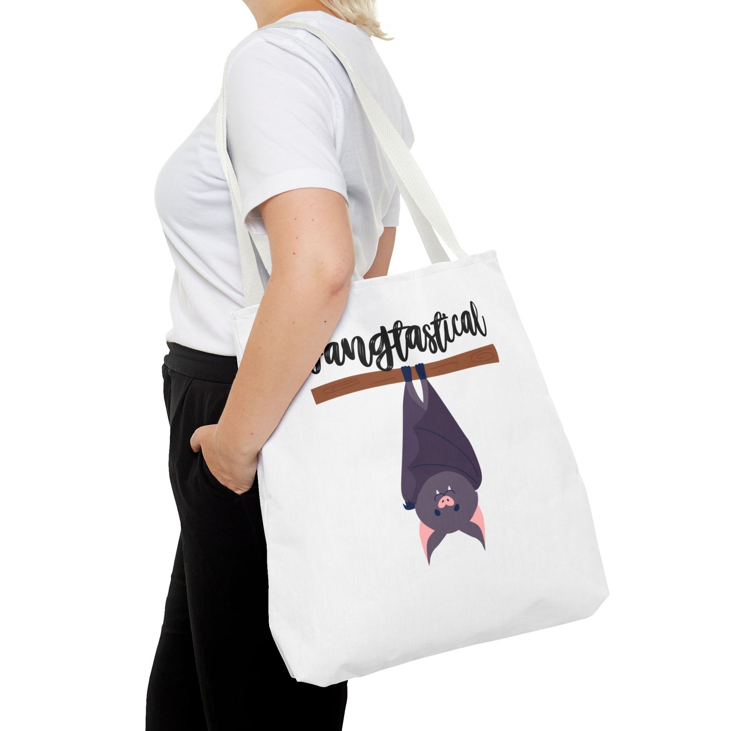 Cute Halloween Bat Lover Spooky Season Trick or Treating Candy Bag Gift For Bat Lover Reusable Lunch Tote