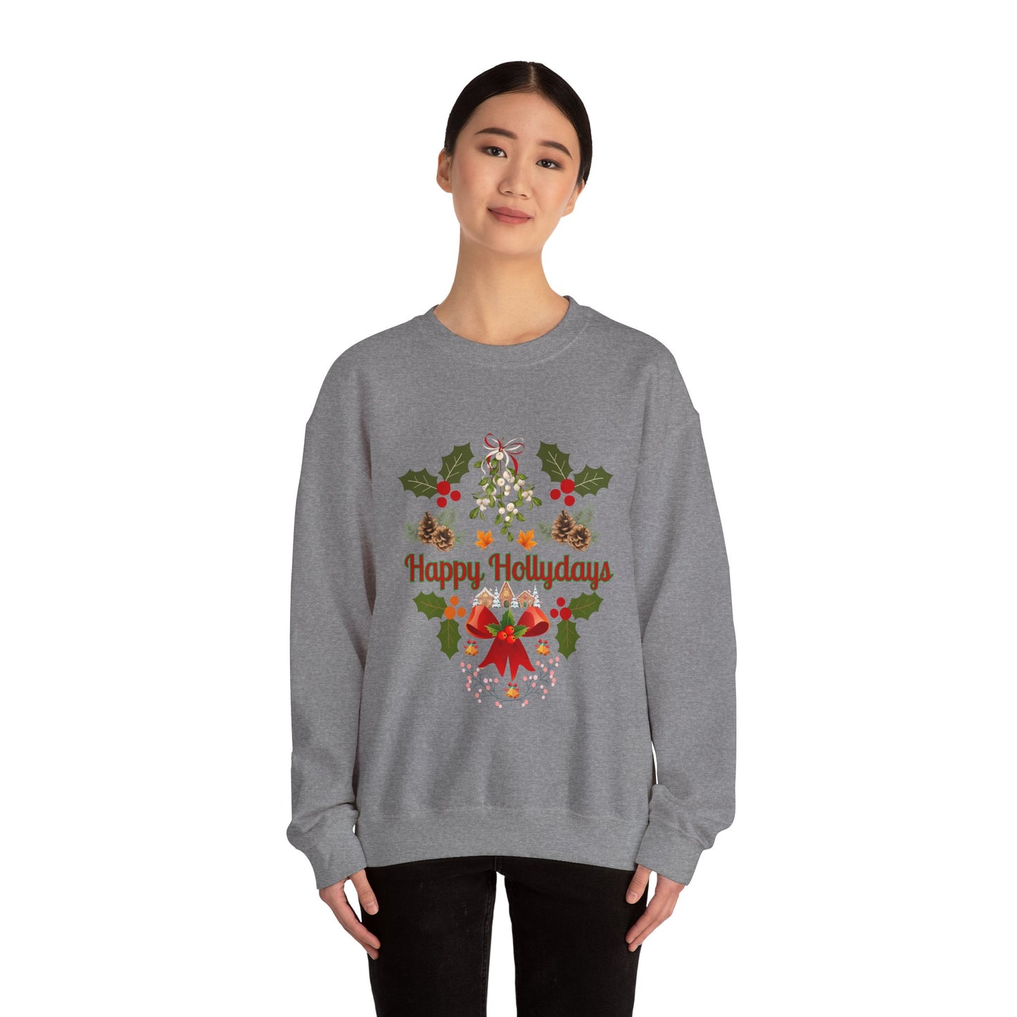 Unisex Ugly Sweater Contest Happy Hollydays Sweatshirt