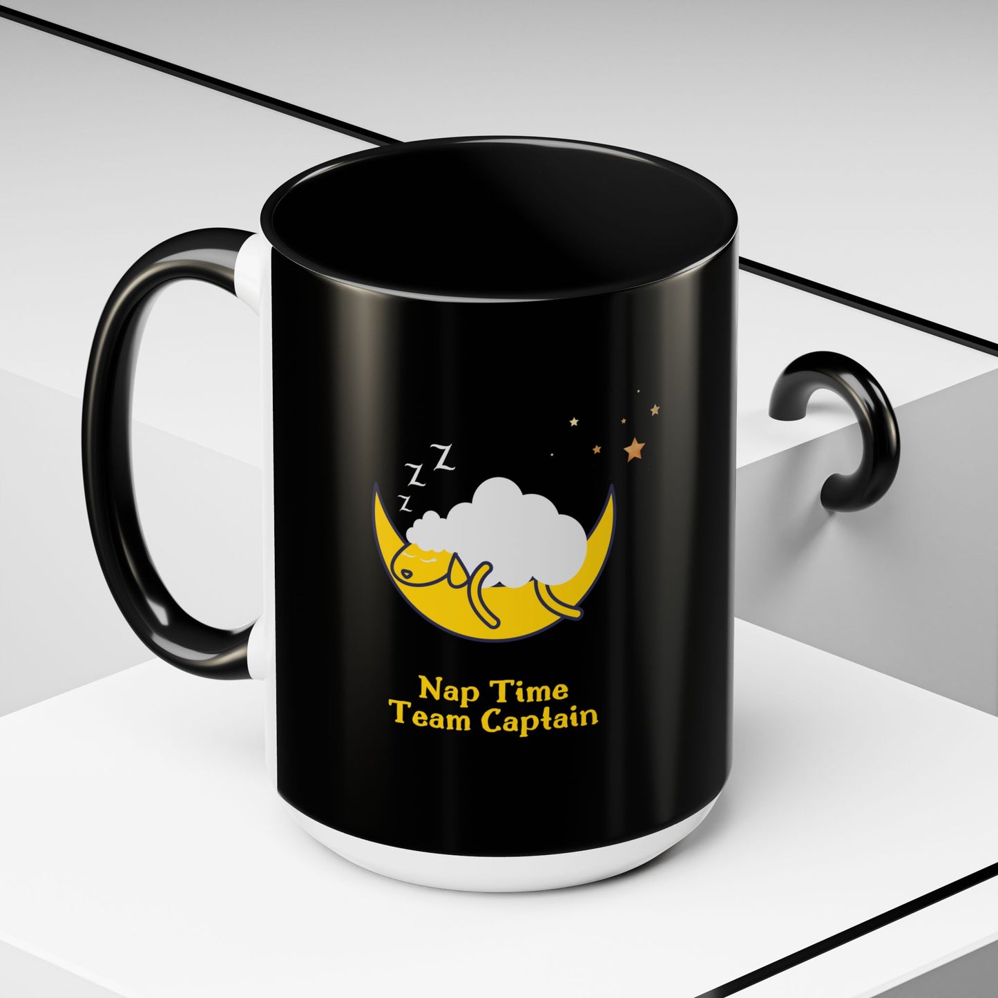 11oz/15oz Nap Time Team Captain Coffee Mug