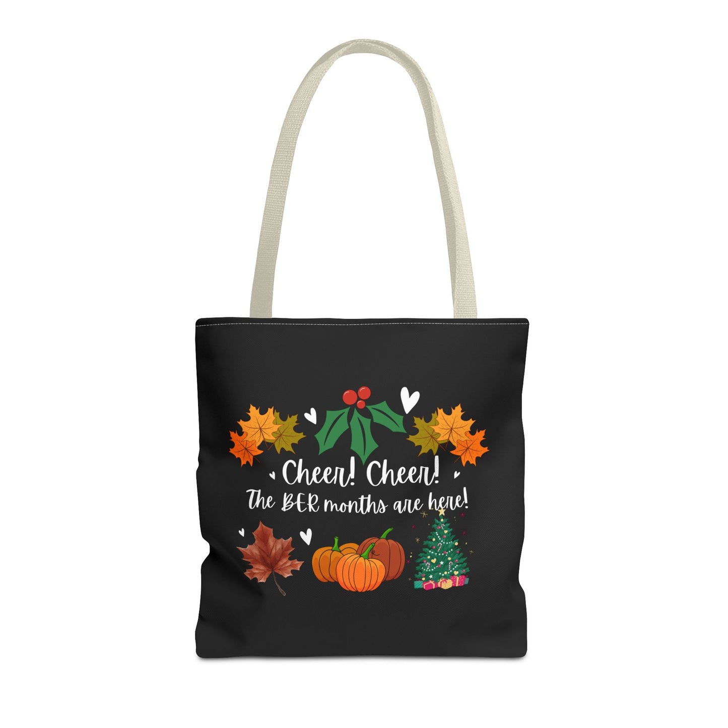 Unisex BER Months Tote Bag Autumn Tote Fall Tote Bag September Tote October Tote Bag November Bag December Tote Bag Favorite Months Tote Bag