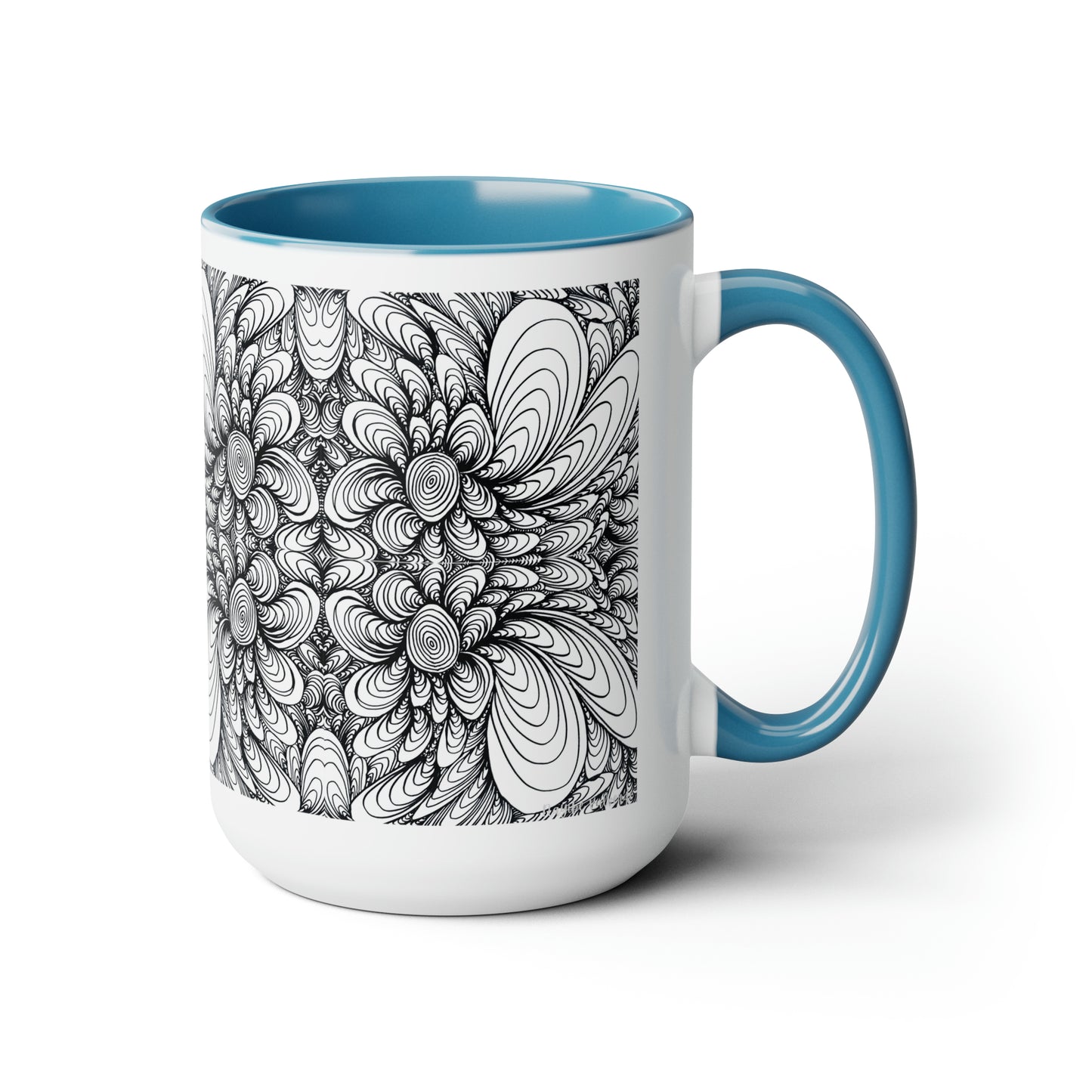 15oz Original Art  Mug - Blooms