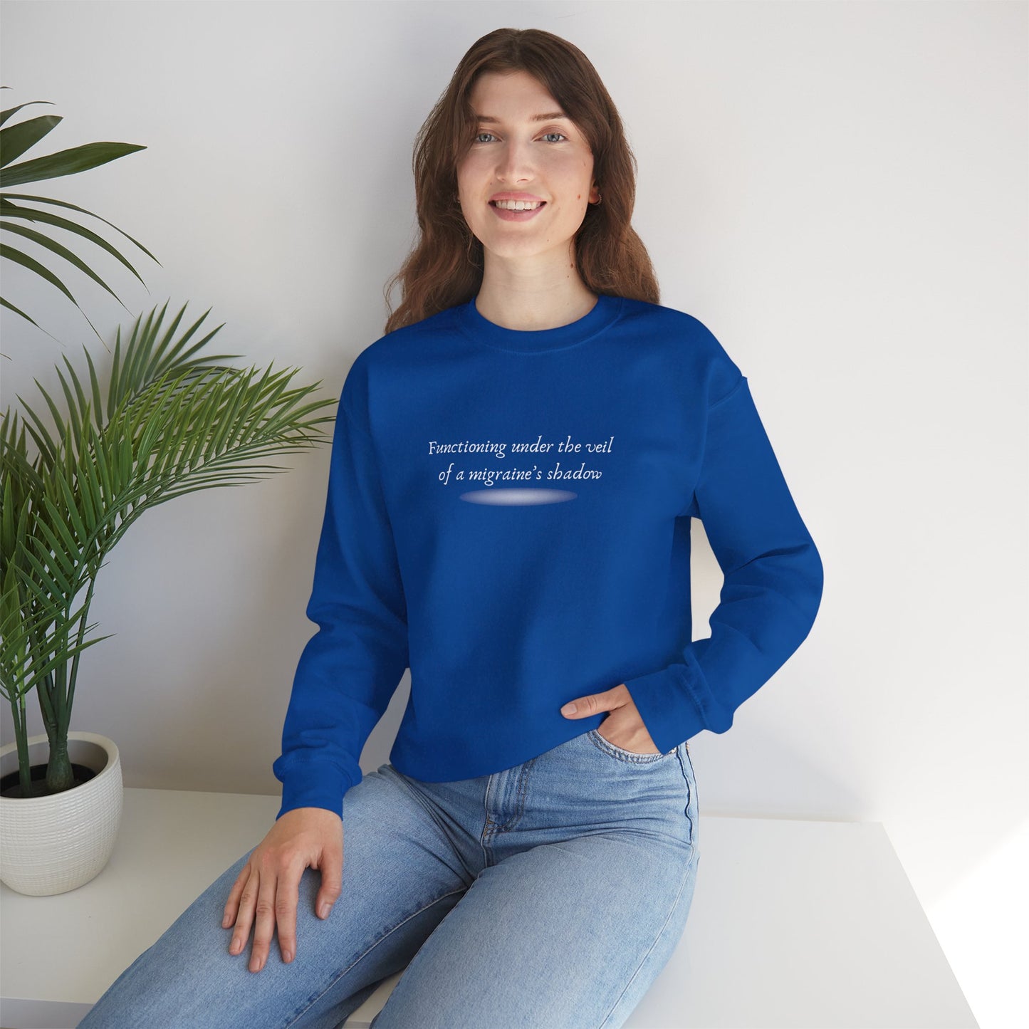 Unisex Migraine Day Invisible Illness Warrior Sweatshirt