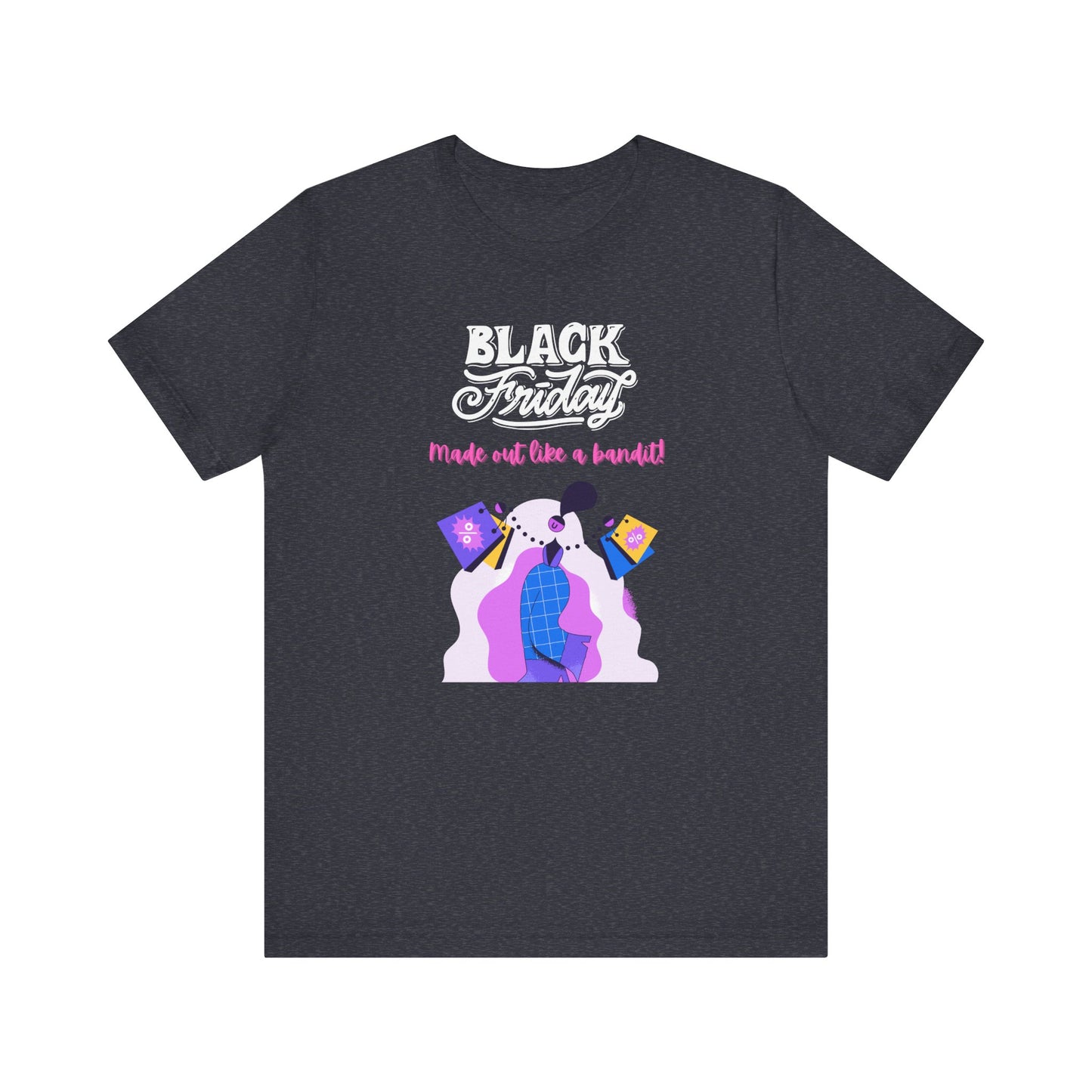 Unisex Jersey Short Sleeve Black Friday Sales T-Shirt