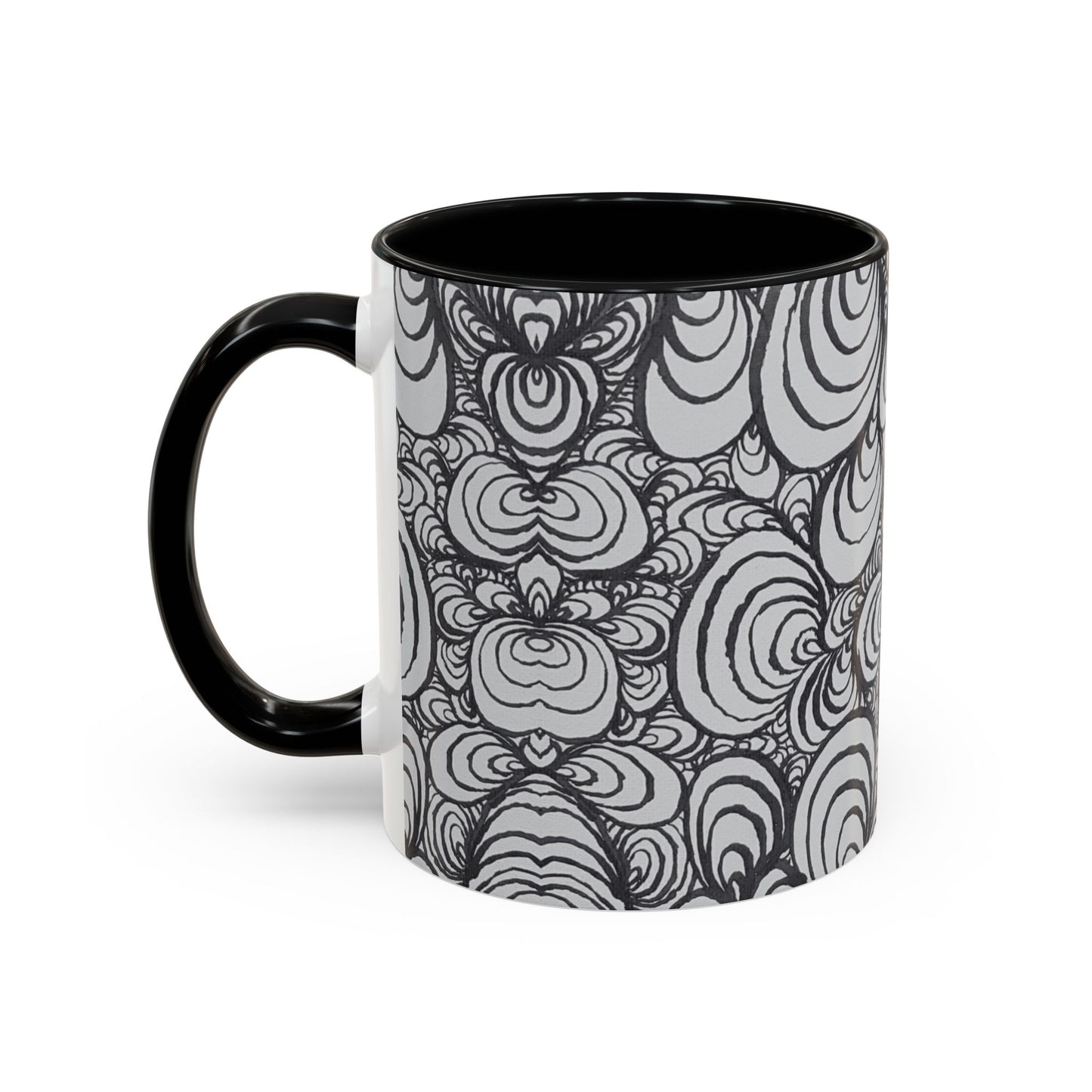 11oz/15oz Original Line Art Mug - Puzzle Panels 1