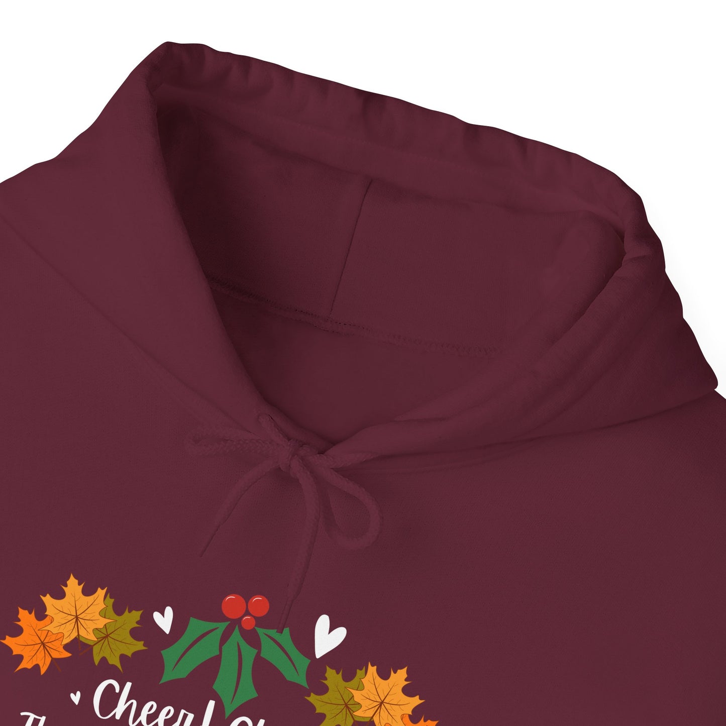 Unisex Fall and Winter Cheer! Cheer! The BER Months Are Here! Hooded Sweatshirt