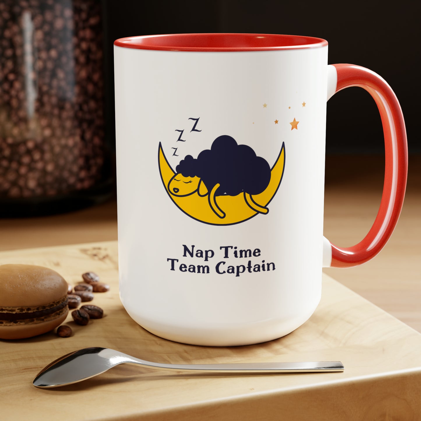 15oz Nap Time Team Captain Coffee Mug