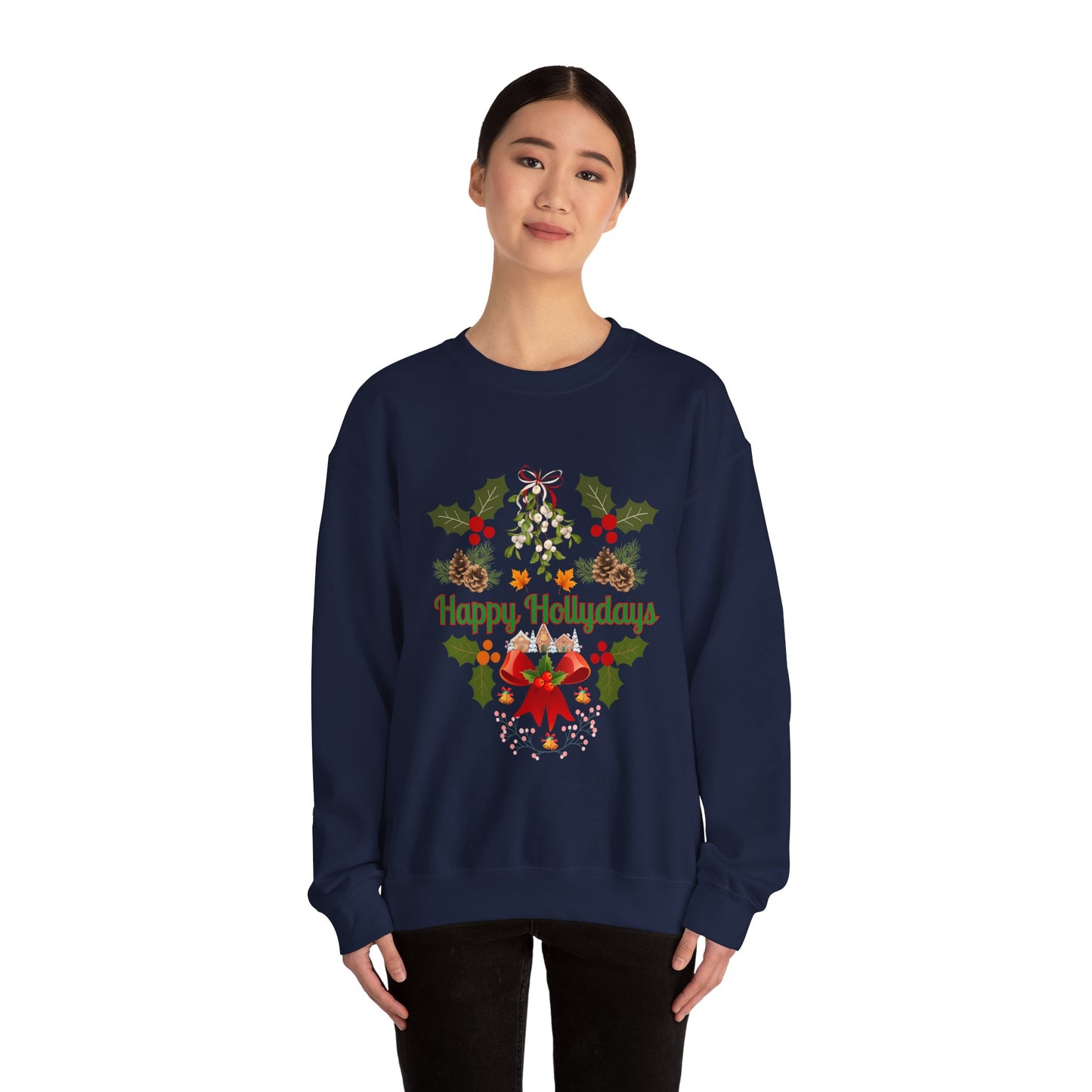 Unisex Ugly Sweater Contest Happy Hollydays Sweatshirt