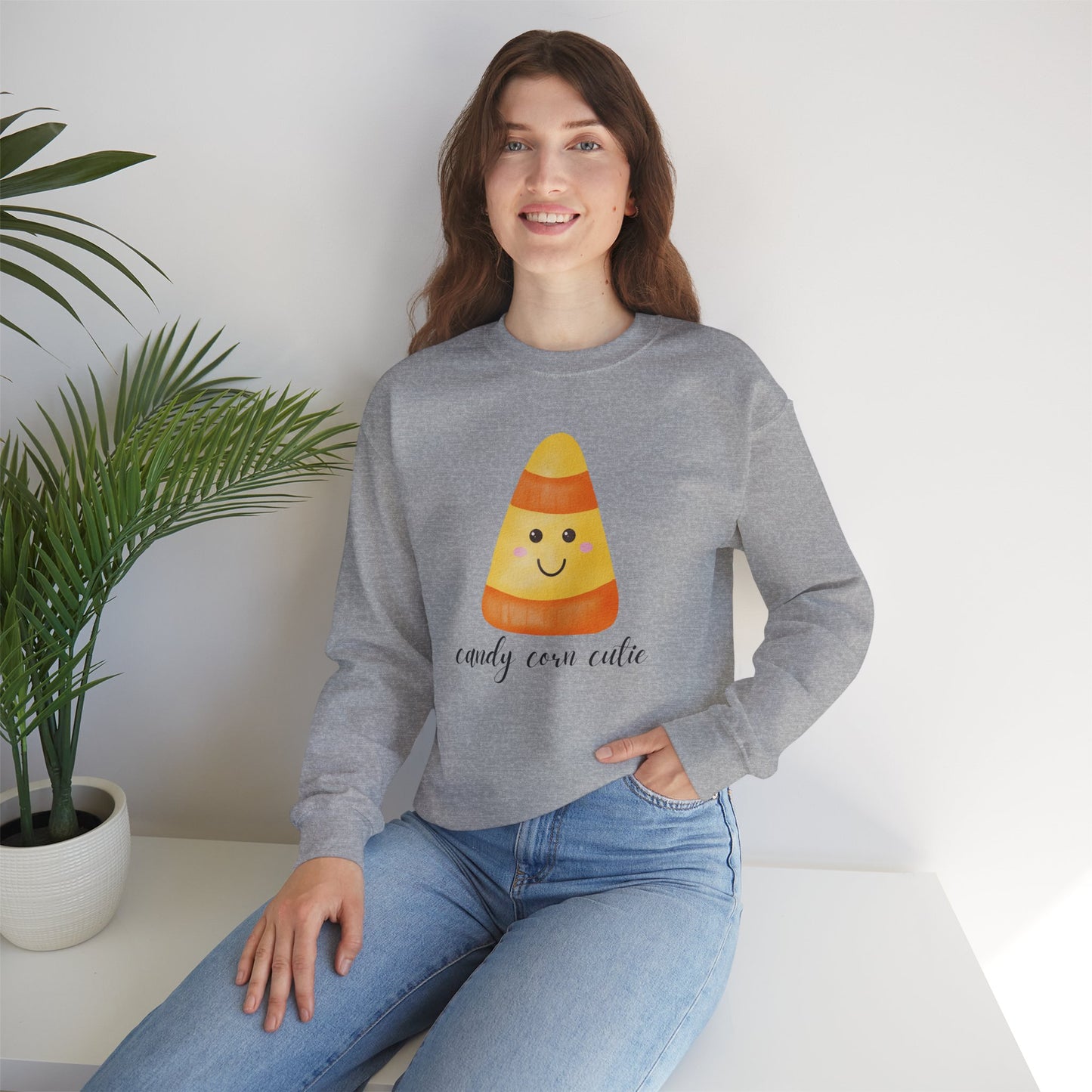 Unisex Candy Corn Cutie Sweatshirt