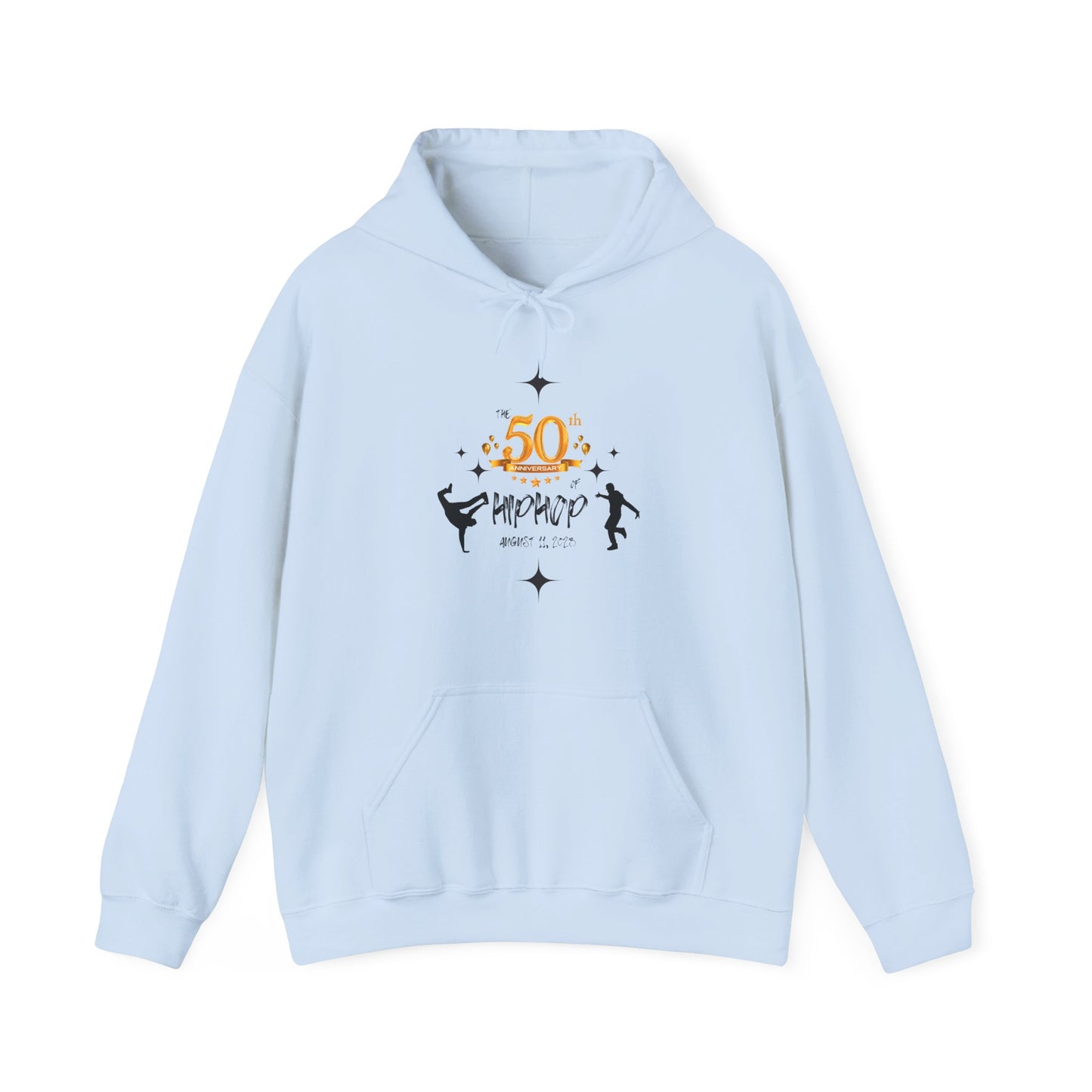 Unisex Heavy Blend™ 50th Anniversary of HipHop August 11, 2023 Commemorate 50 Years Hooded Sweatshirt