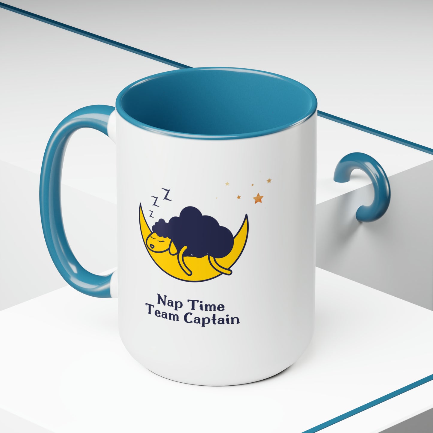 15oz Nap Time Team Captain Coffee Mug