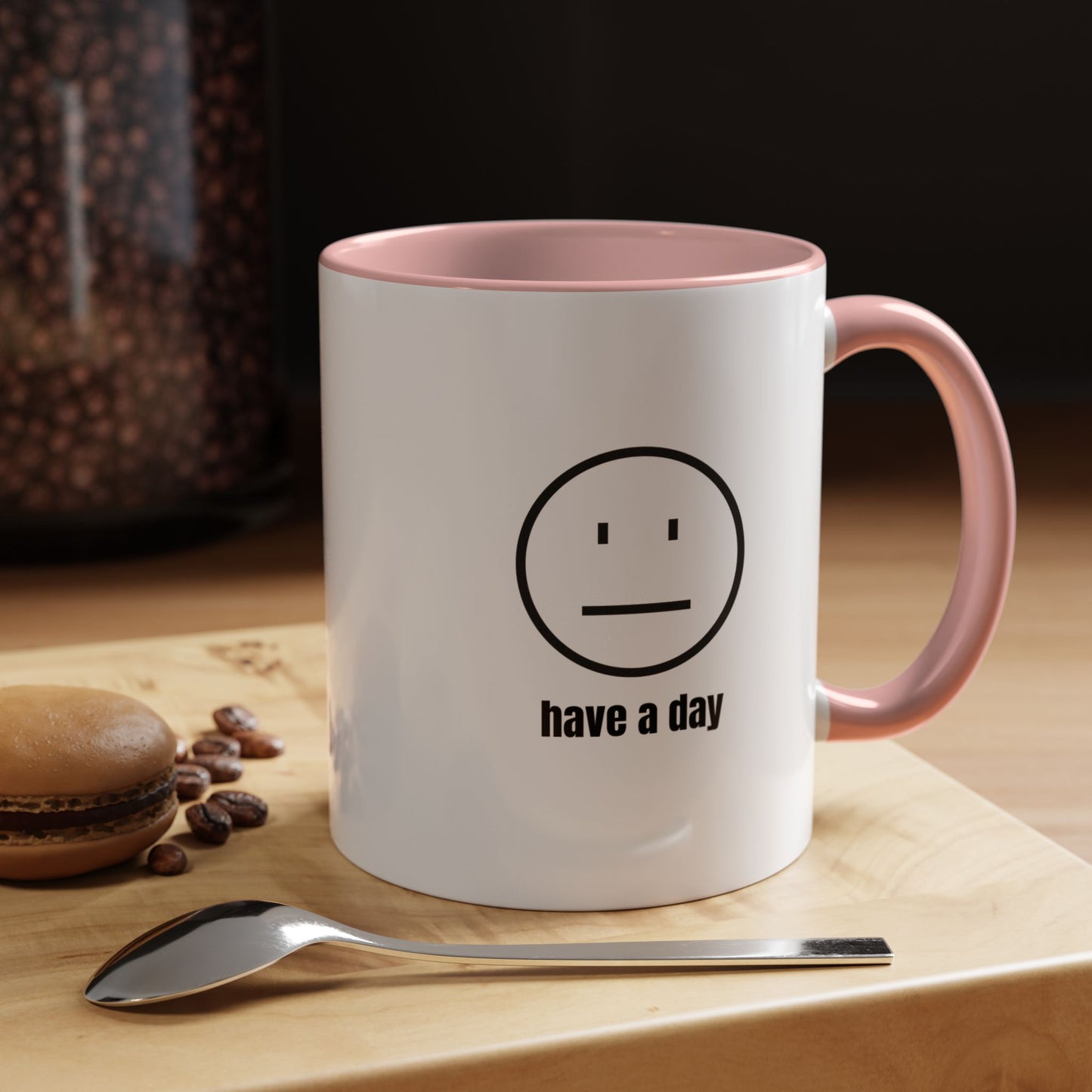 11oz/15oz Straight Face Have A Day Coffee Mug