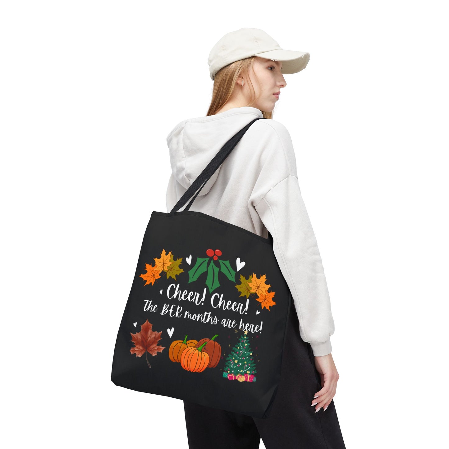 Unisex BER Months Tote Bag Autumn Tote Fall Tote Bag September Tote October Tote Bag November Bag December Tote Bag Favorite Months Tote Bag