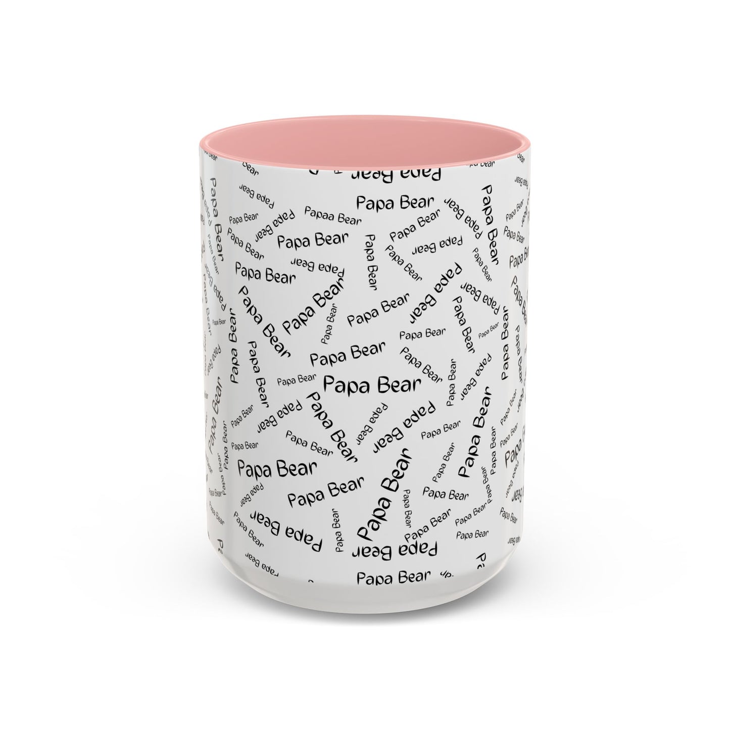 11oz/15oz Papa Bear Word Scramble Coffee Mug