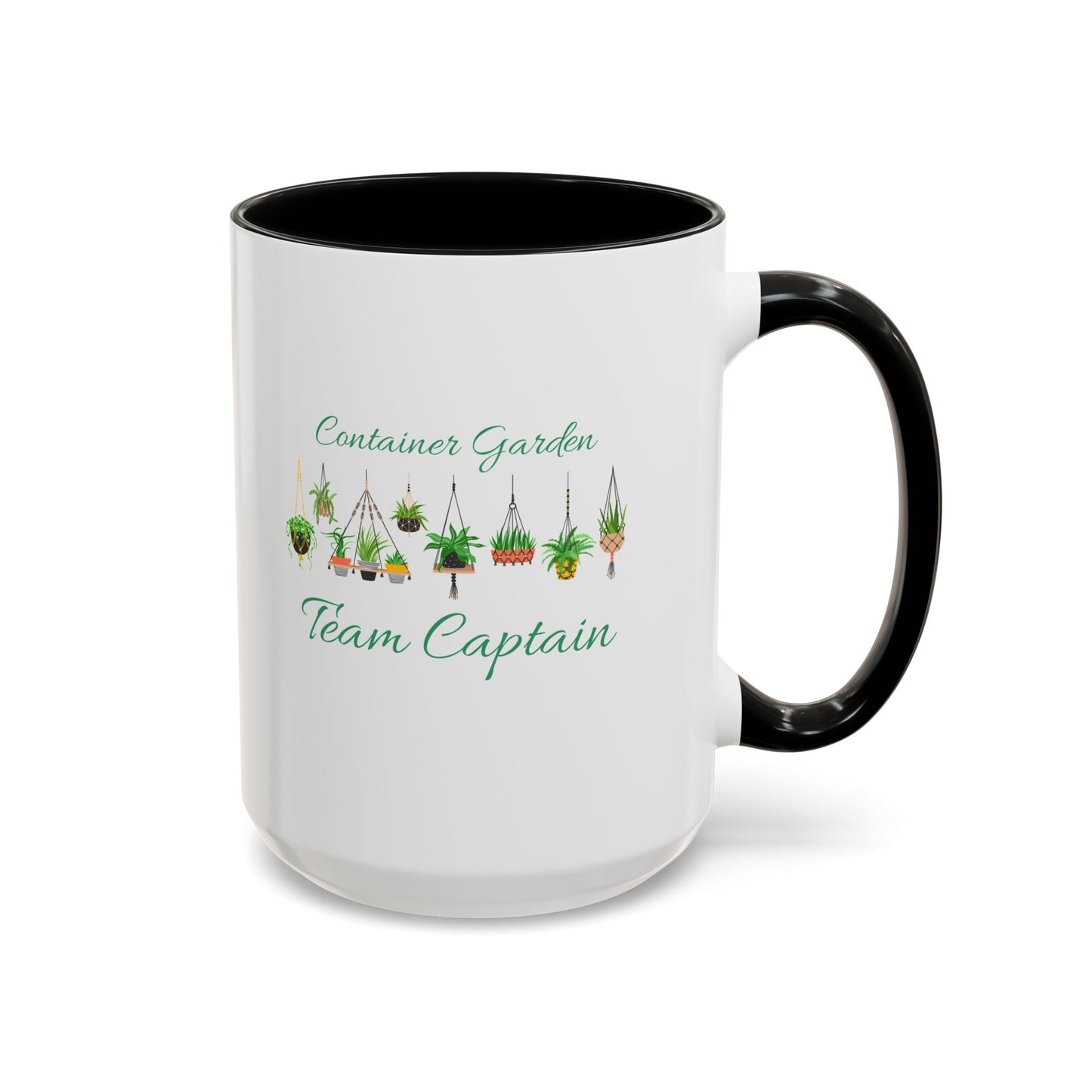 11oz/15oz Garden Themed Container Garden Team Captain Plant Parent Coffee Mug
