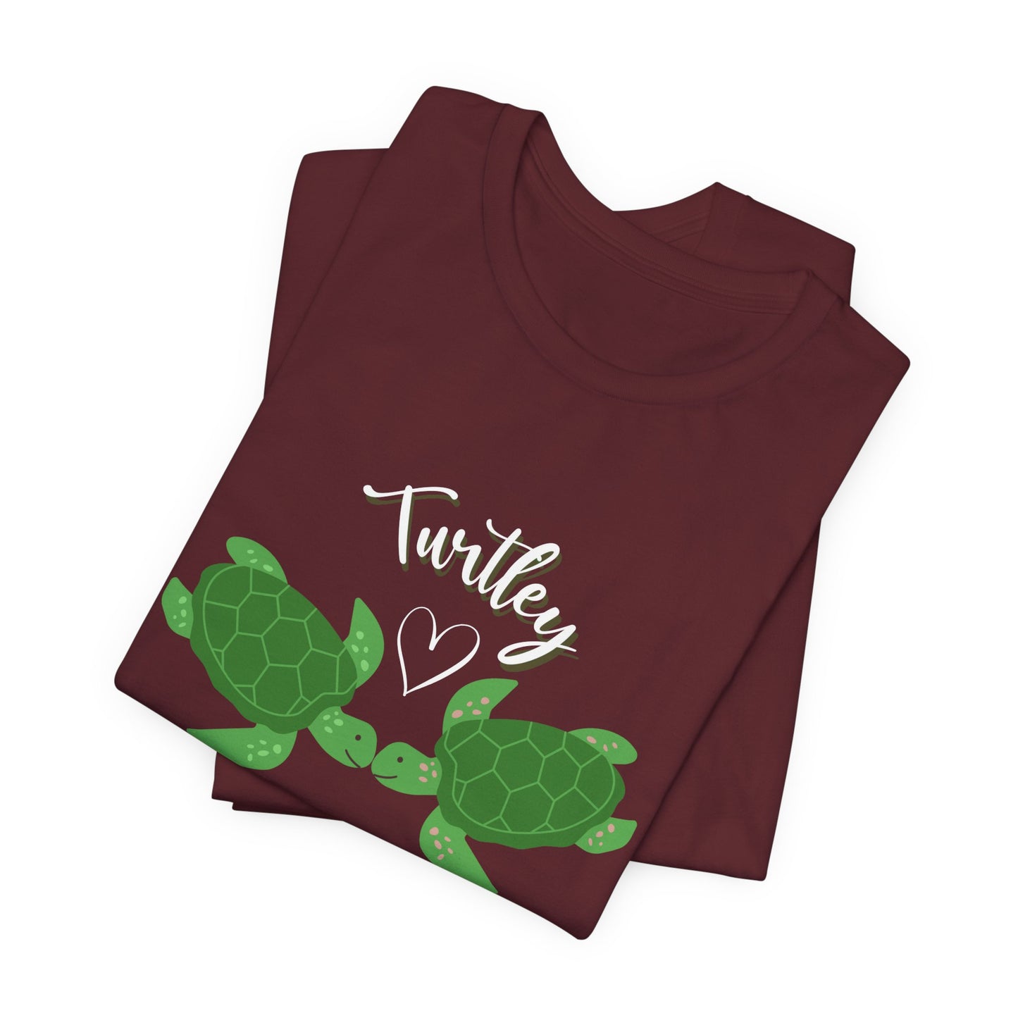 Unisex Cute Turtle Lover Turtley Into You T-Shirt
