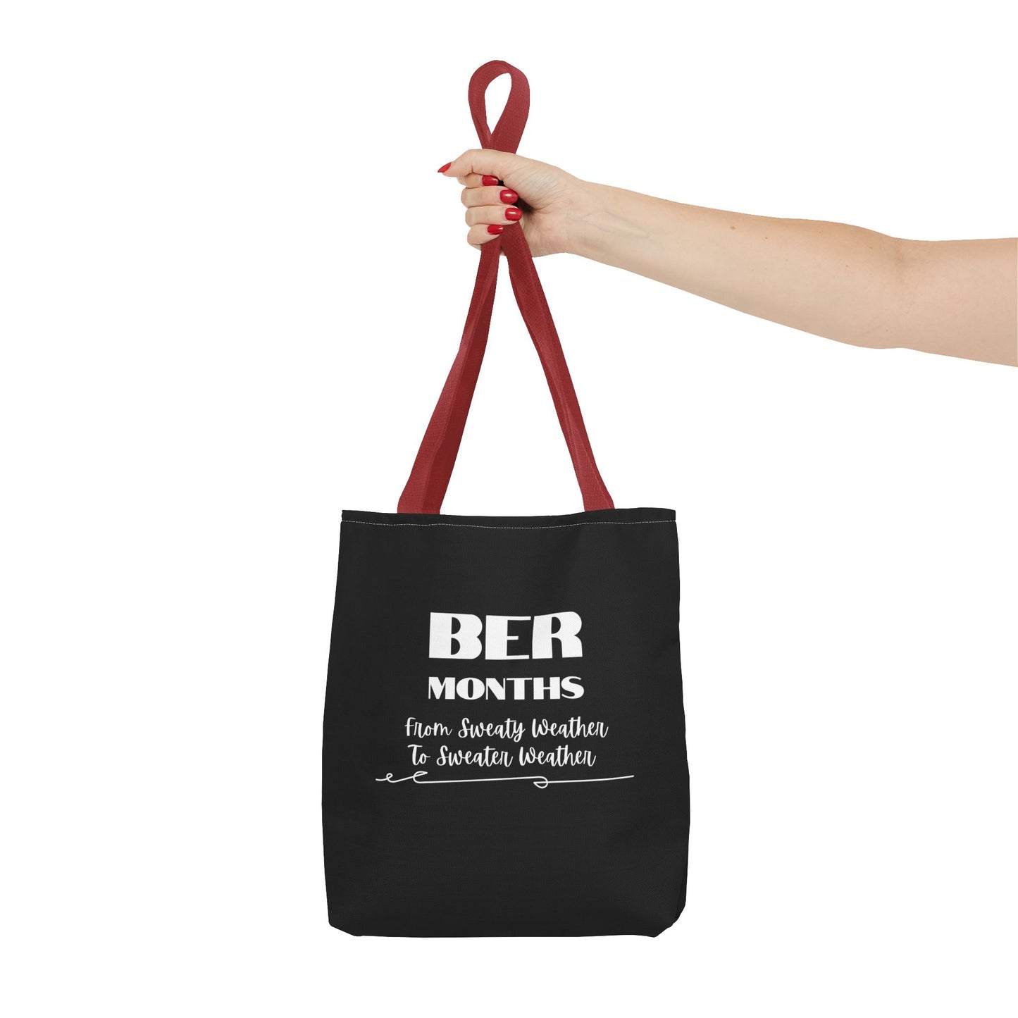 Unisex BER Months Tote Bag Autumn September October November December Tote Bag Favorite Months Tote Bag