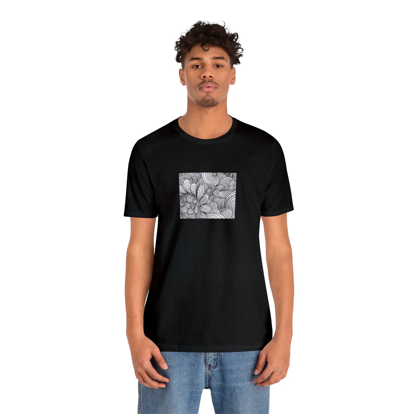 Unisex Original Art T-Shirt - Apricots Noir