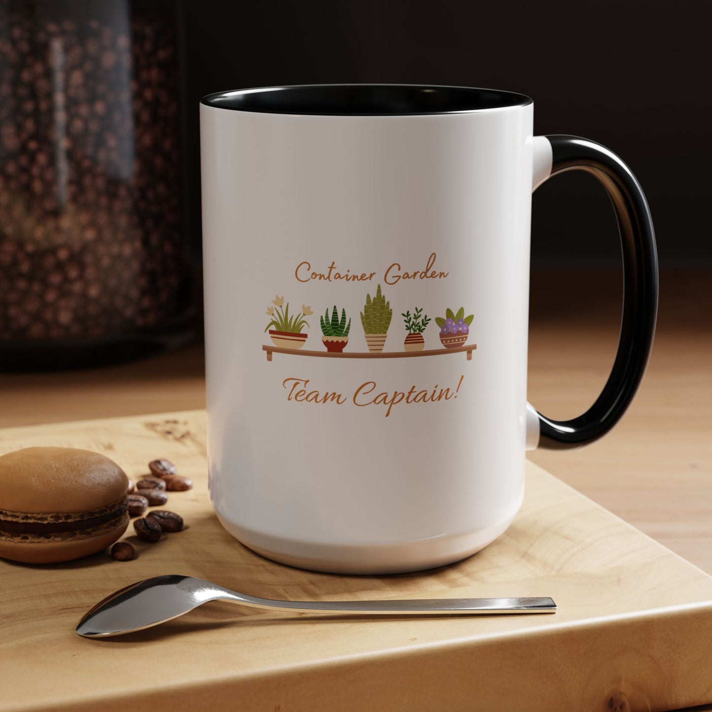 11oz/15oz Garden Themed Container Garden Team Captain Plant Parent Coffee Mug
