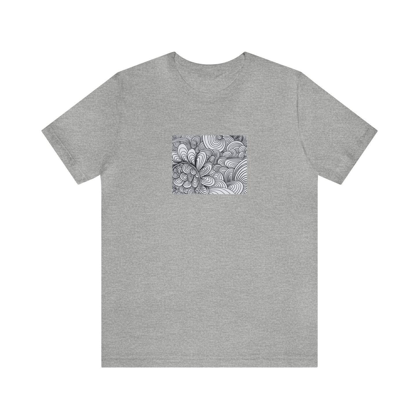 Unisex Original Art T-Shirt - Apricots Noir