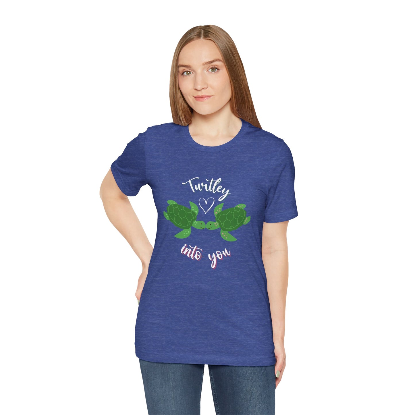 Unisex Cute Turtle Lover Turtley Into You T-Shirt