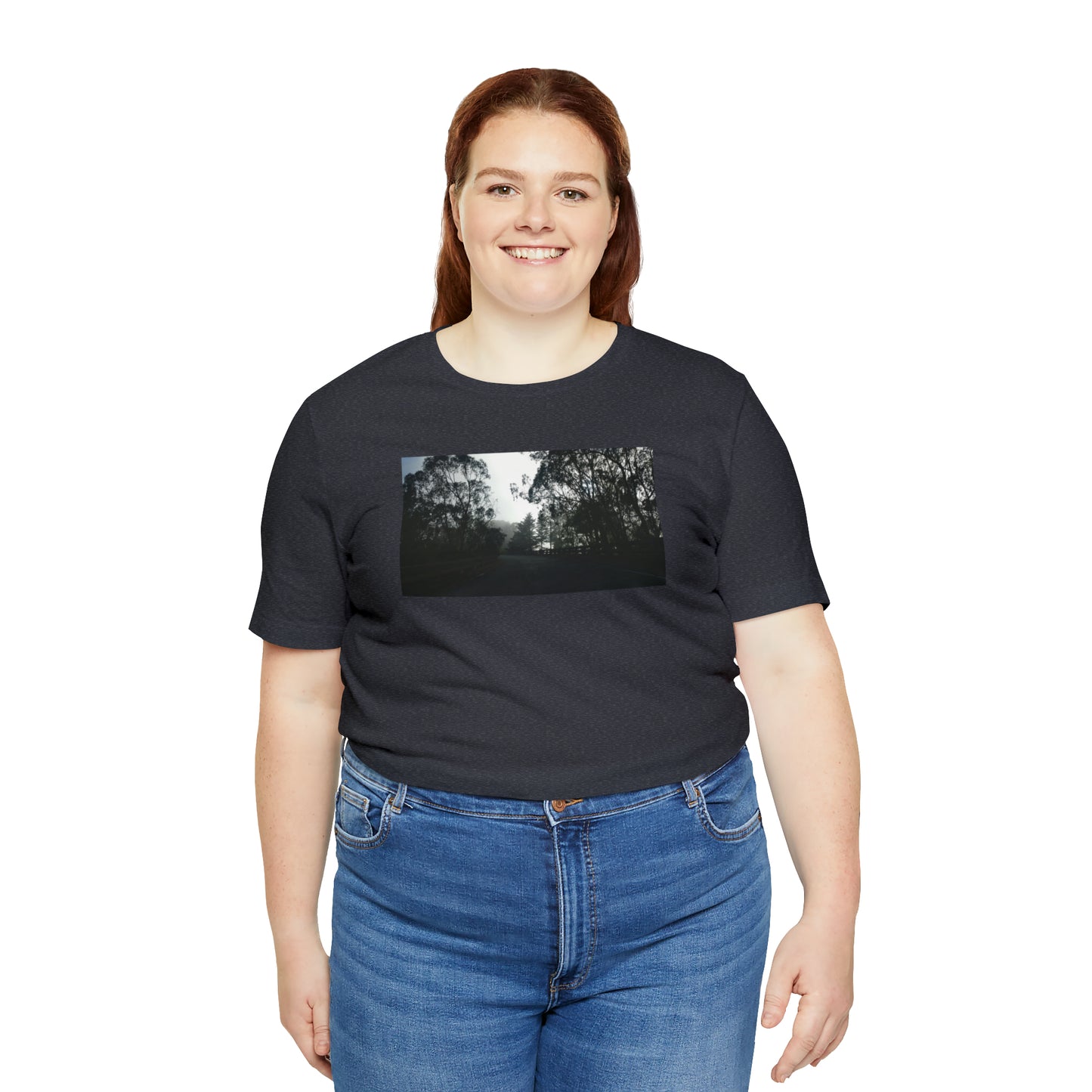 Unisex Travel T-Shirt, Scenic Ride I-280 On-ramp SF