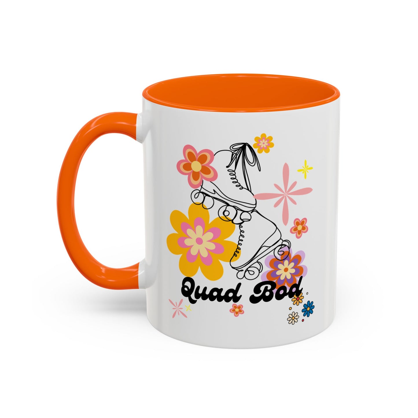 11oz/15oz Retro Vibes Roller Skate Quad Bod Coffee Mug