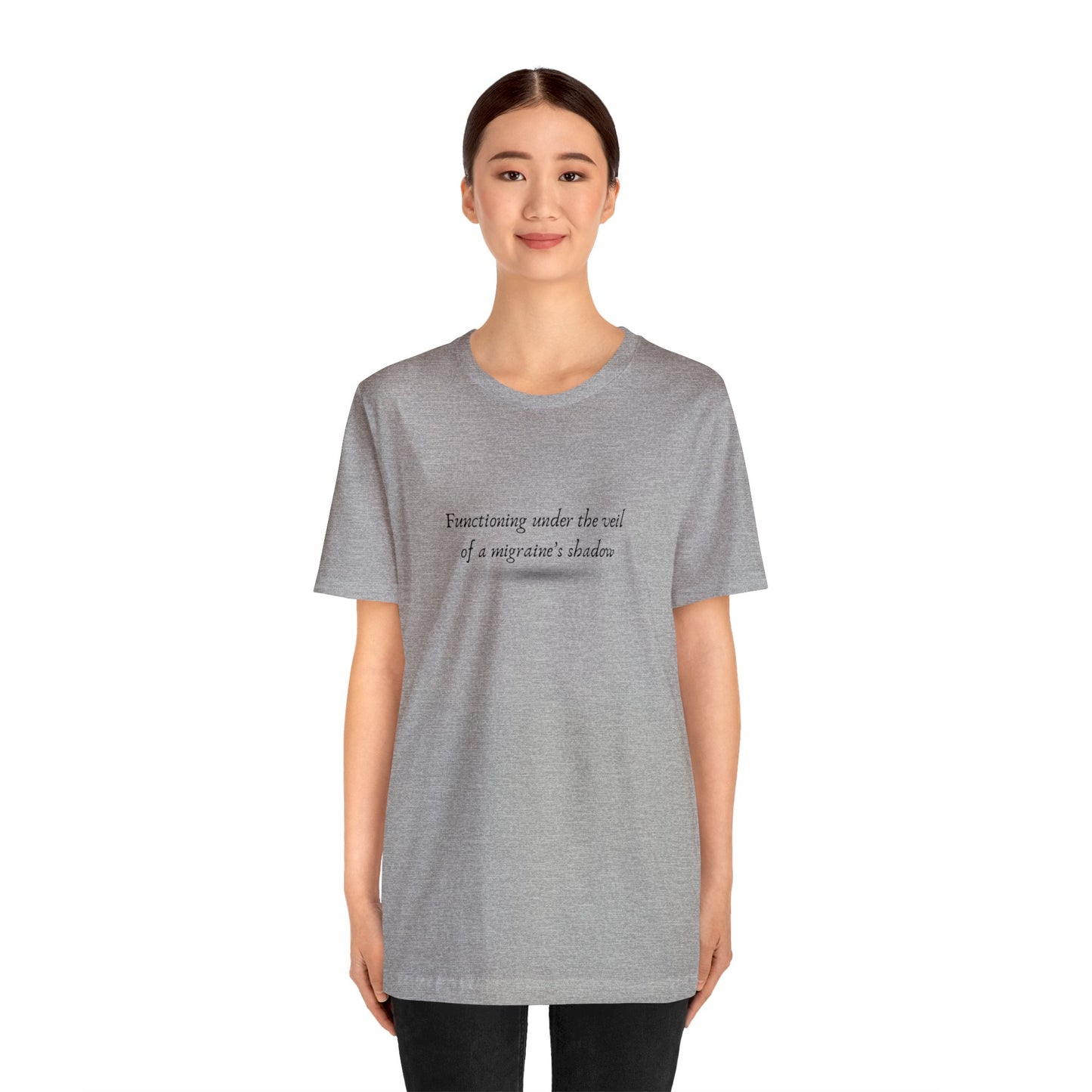 Unisex Migraine Day Invisible Illness Warrior Tshirt