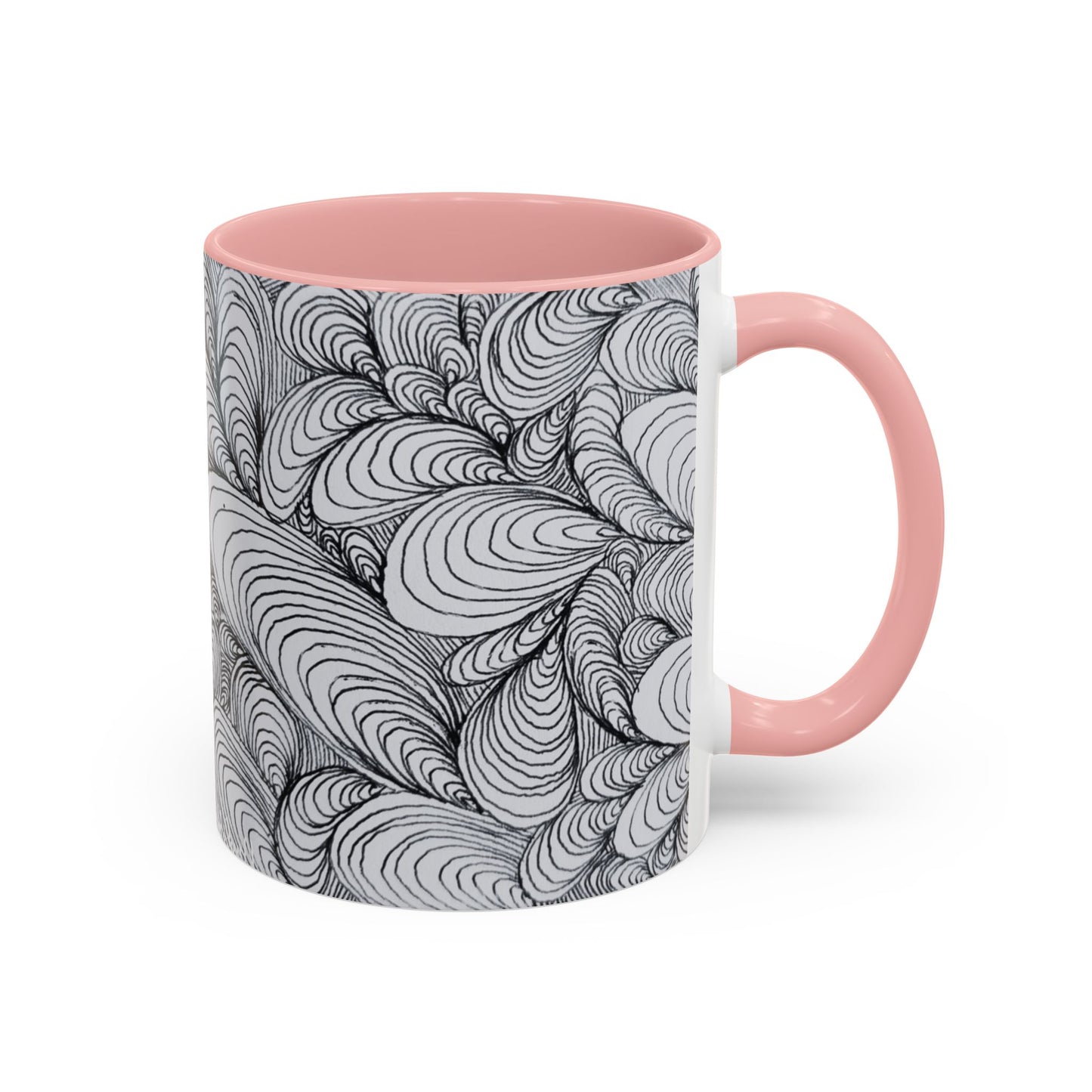 11oz/15oz Original Rough Line Art Coffee Mug