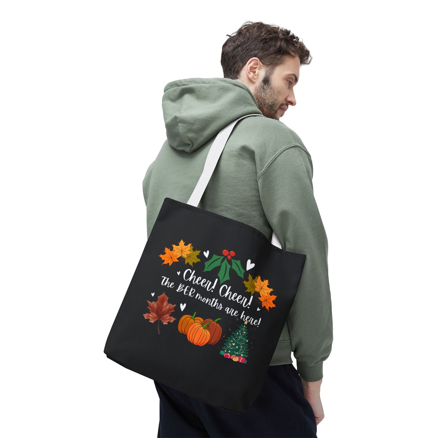 Unisex BER Months Tote Bag Autumn Tote Fall Tote Bag September Tote October Tote Bag November Bag December Tote Bag Favorite Months Tote Bag