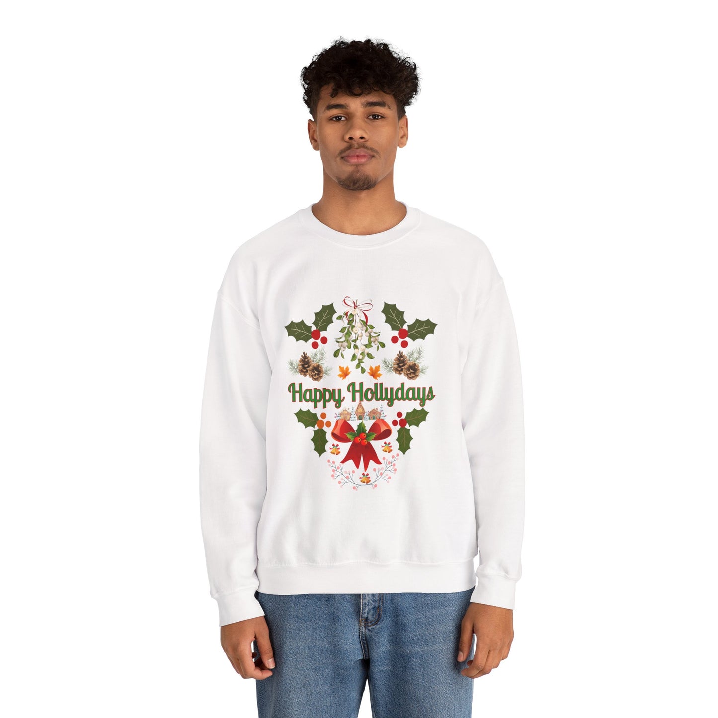Unisex Ugly Sweater Contest Happy Hollydays Sweatshirt