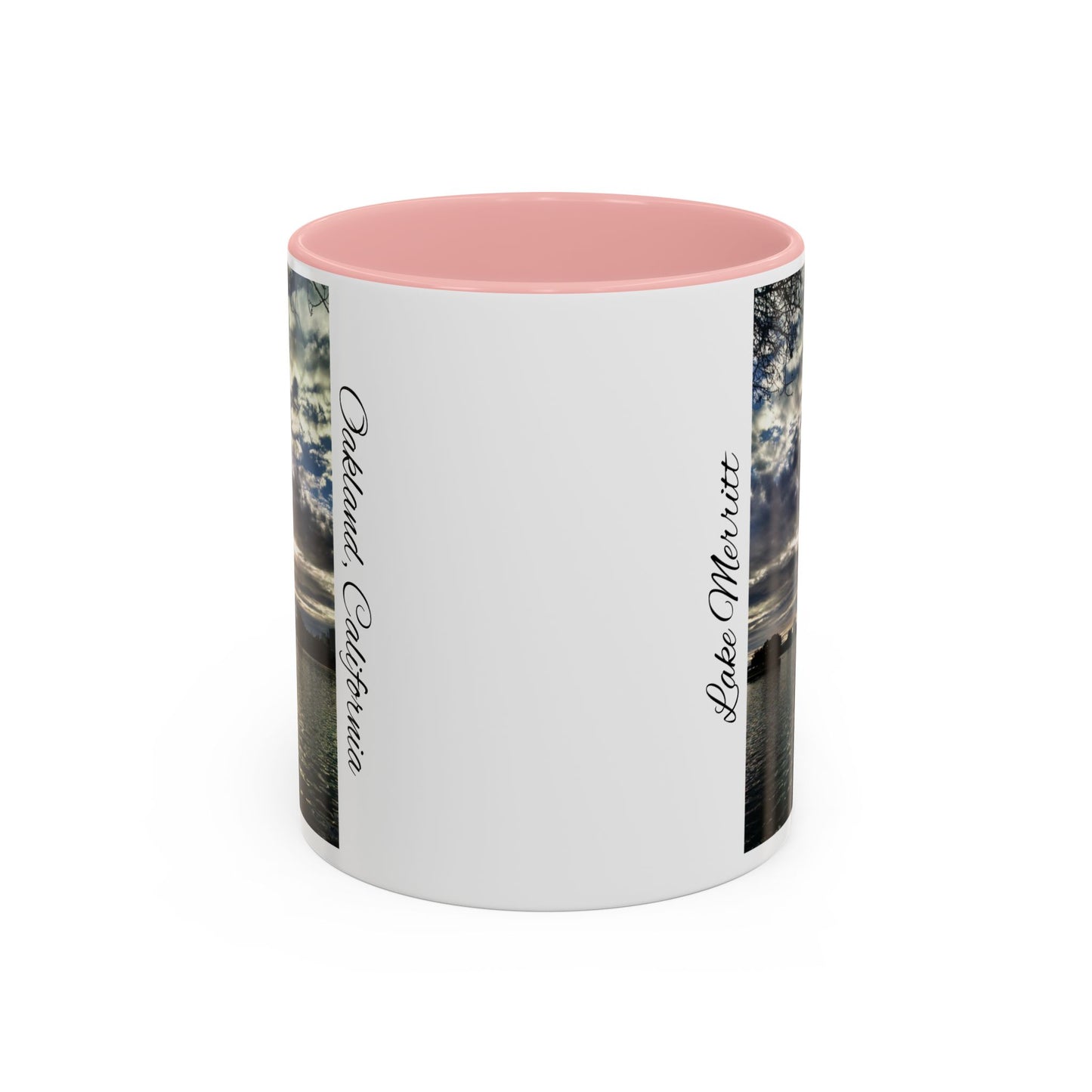 11oz/15oz Two Tone Lake Merritt, Oakland California San Francisco Bay Area Keepsake Coffee Mug