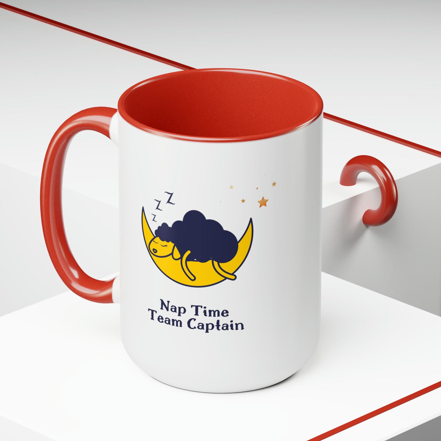 15oz Nap Time Team Captain Coffee Mug