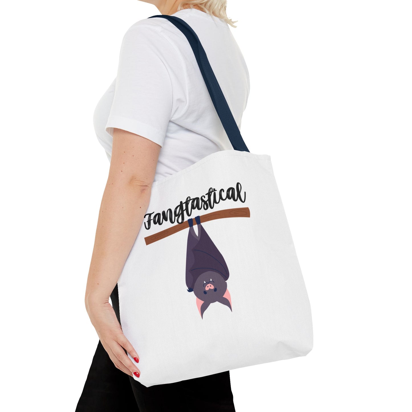 Cute Halloween Bat Lover Spooky Season Trick or Treating Candy Bag Gift For Bat Lover Reusable Lunch Tote