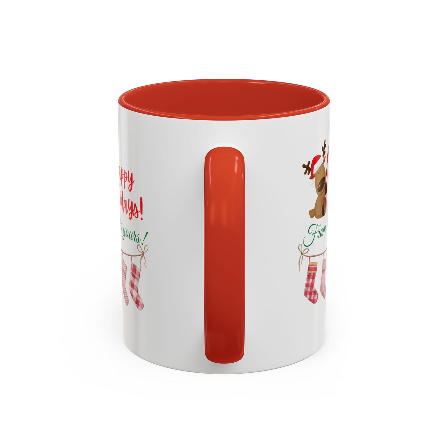 11oz/15oz  Happy Holidays From Ours to Yours Coffee Mug