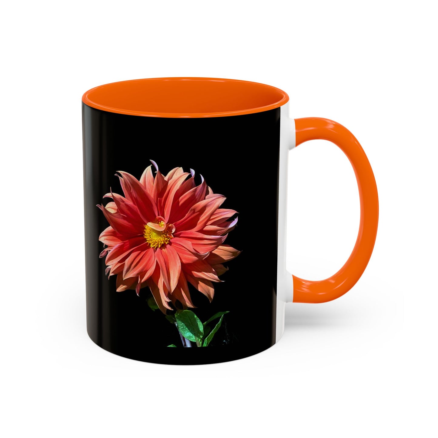 11oz/15oz Dahlia Flower Coffee Mug