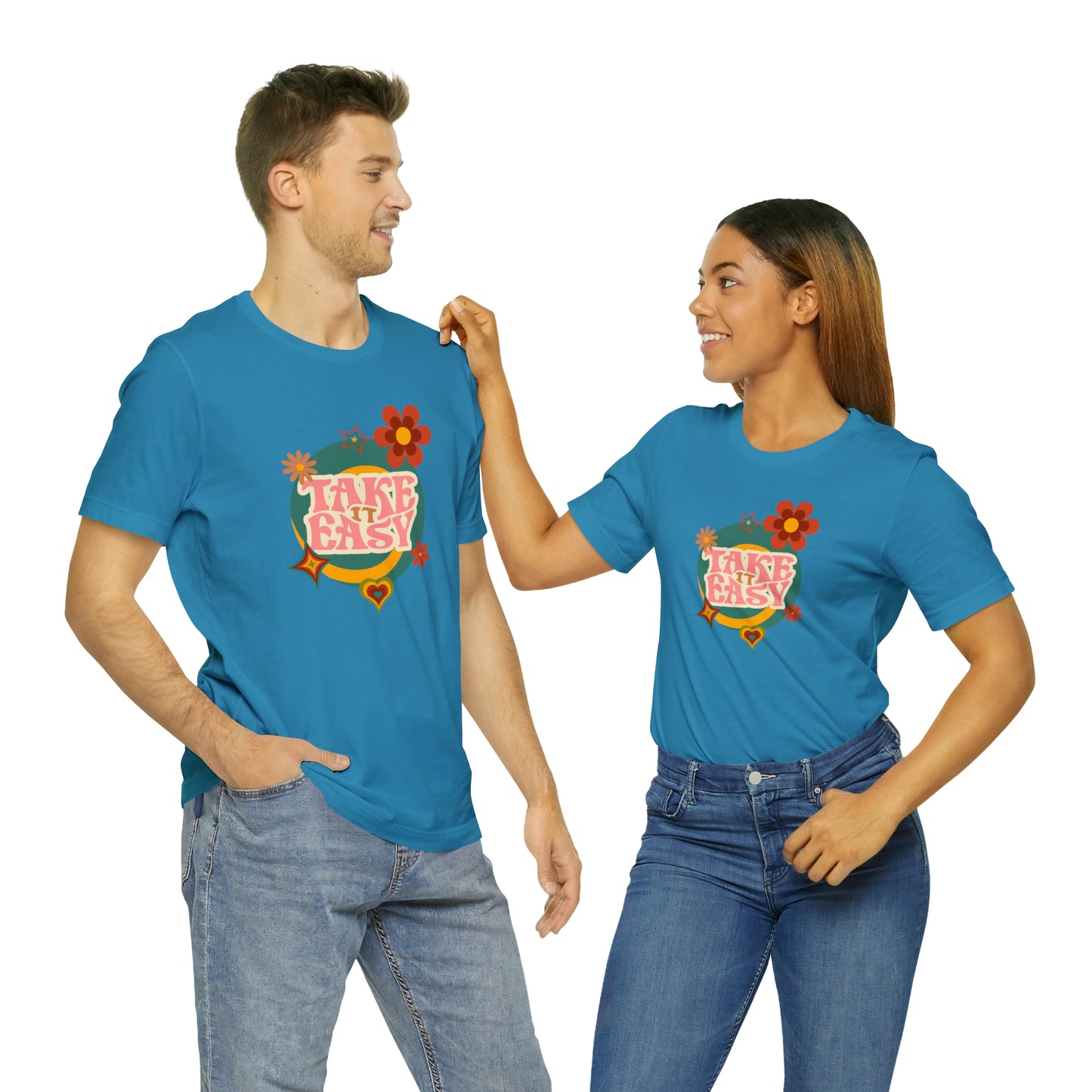 Unisex Take It Easy Retro Vibes T-Shirt