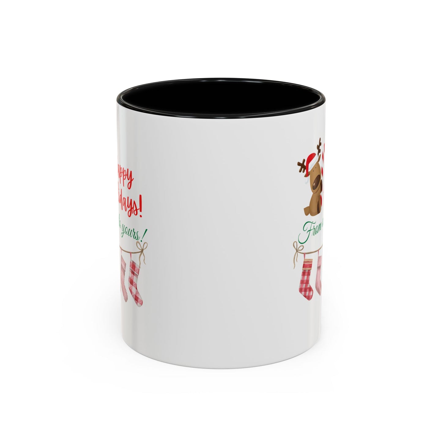 11oz/15oz  Happy Holidays From Ours to Yours Coffee Mug
