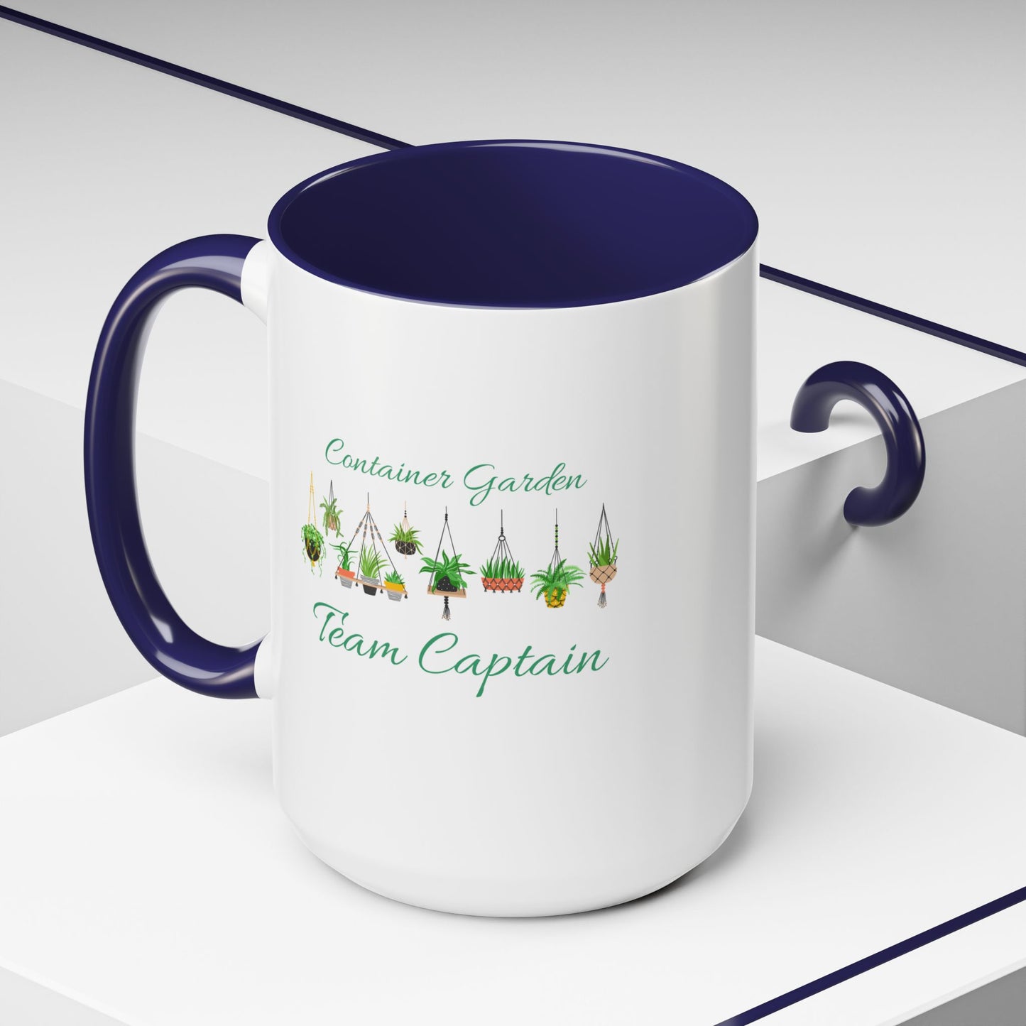 11oz/15oz Garden Themed Container Garden Team Captain Plant Parent Coffee Mug